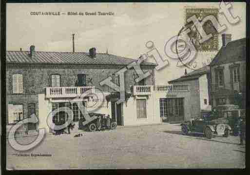 Ville de AGONCOUTAINVILLE Carte postale ancienne