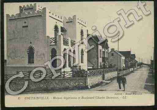 Ville de AGONCOUTAINVILLE Carte postale ancienne