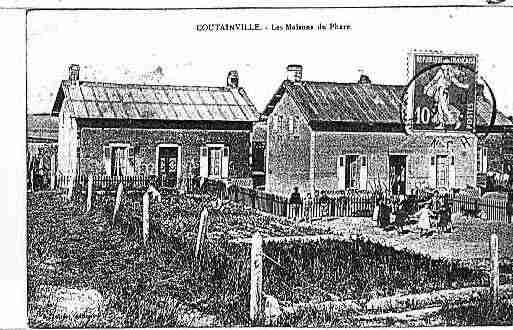 Ville de AGONCOUTAINVILLE Carte postale ancienne