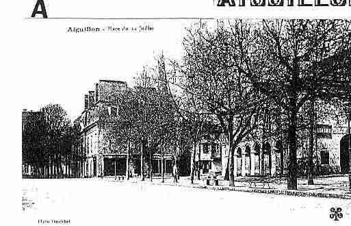 Ville de AIGUILLON Carte postale ancienne