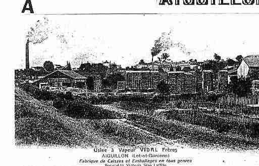 Ville de AIGUILLON Carte postale ancienne Ville de AIGUILLON Carte postale ancienne
