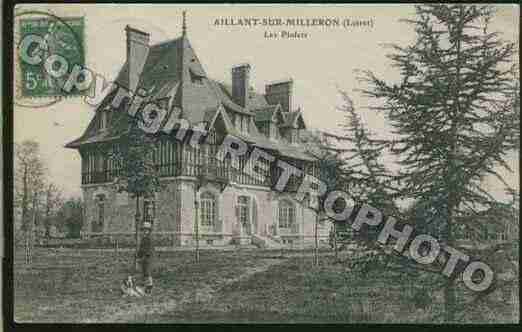 Ville de AILLANTSURMILLERON Carte postale ancienne Ville de AILLANTSURMILLERON Carte postale ancienne