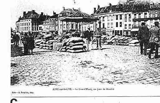 Ville de AIRESURLALYS Carte postale ancienne