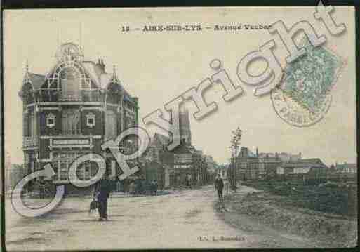 Ville de AIRESURLALYS Carte postale ancienne Ville de AIRESURLALYS Carte postale ancienne