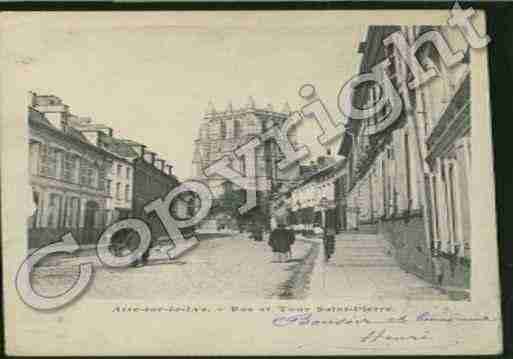 Ville de AIRESURLALYS Carte postale ancienne