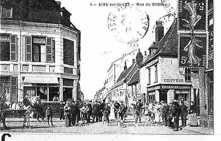 Ville de AIRESURLALYS Carte postale ancienne