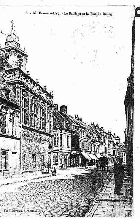 Ville de AIRESURLALYS Carte postale ancienne