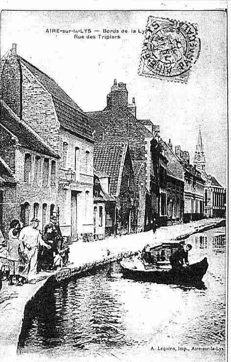 Ville de AIRESURLALYS Carte postale ancienne