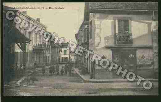 Ville de ALLEMANSDUDROPT Carte postale ancienne