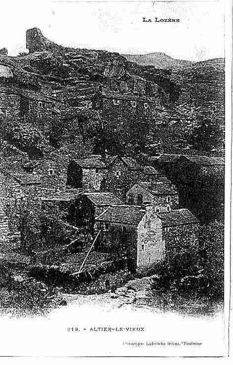 Ville de ALTIER Carte postale ancienne Ville de ALTIER Carte postale ancienne