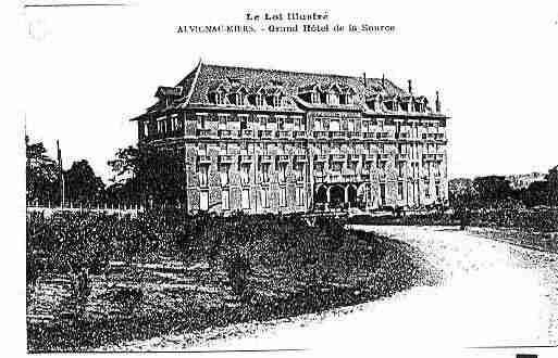 Ville de ALVIGNAC Carte postale ancienne