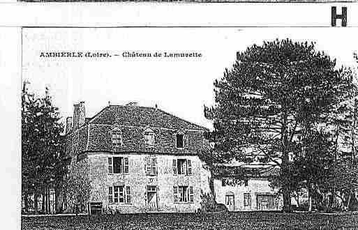Ville de AMBIERLE Carte postale ancienne
