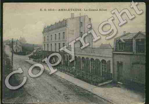 Ville de AMBLETEUSE Carte postale ancienne Ville de AMBLETEUSE Carte postale ancienne