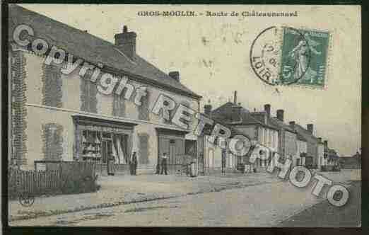 Ville de AMILLY Carte postale ancienne