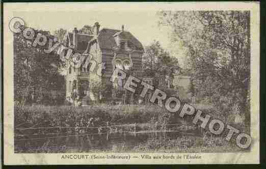 Ville de ANCOURT Carte postale ancienne