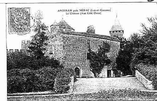 Ville de ANDIRAN Carte postale ancienne