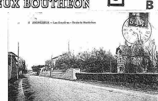 Ville de ANDREZIEUXBOUTHEON Carte postale ancienne