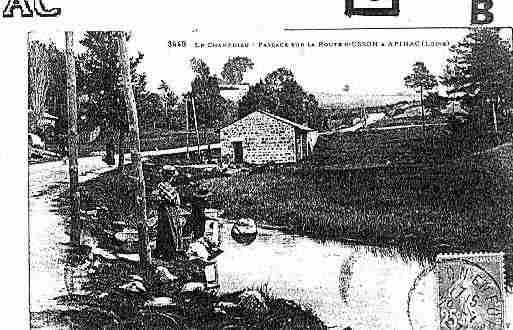 Ville de APINAC Carte postale ancienne