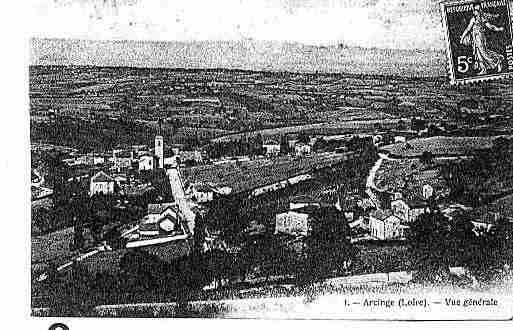 Ville de APINAC Carte postale ancienne