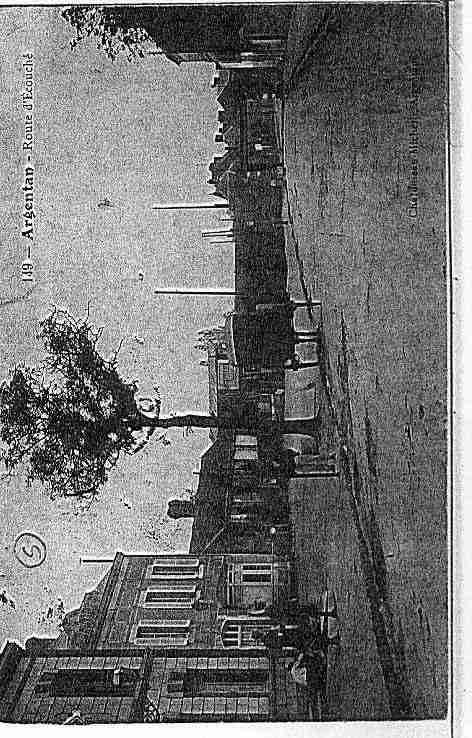 Ville de ARGENTAN Carte postale ancienne