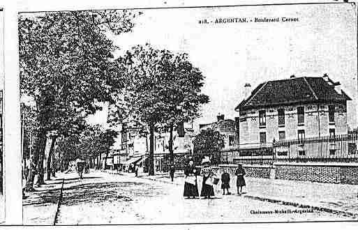 Ville de ARGENTAN Carte postale ancienne