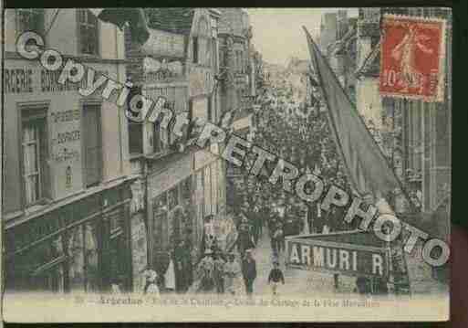 Ville de ARGENTAN Carte postale ancienne