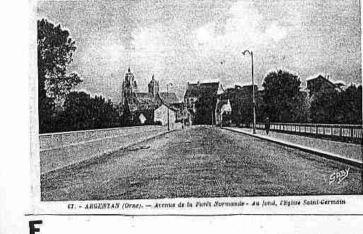 Ville de ARGENTAN Carte postale ancienne