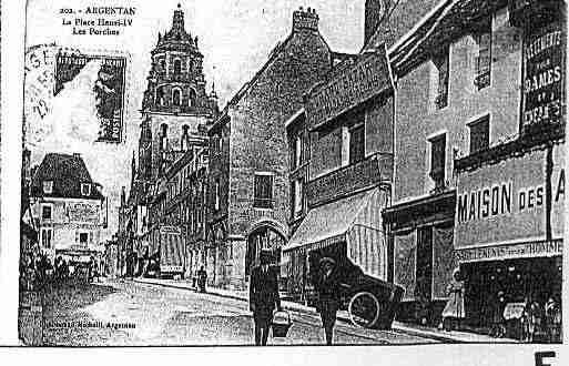 Ville de ARGENTAN Carte postale ancienne