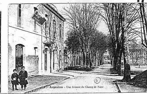 Ville de ARGENTAN Carte postale ancienne