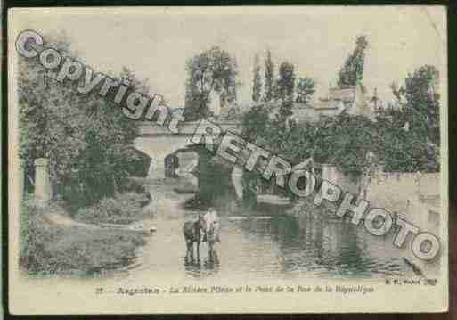 Ville de ARGENTAN Carte postale ancienne