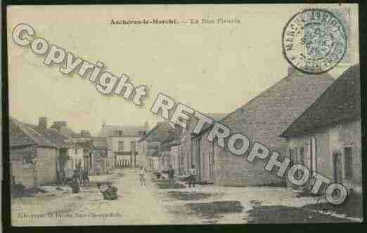 Ville de ASCHERESLEMARCHE Carte postale ancienne