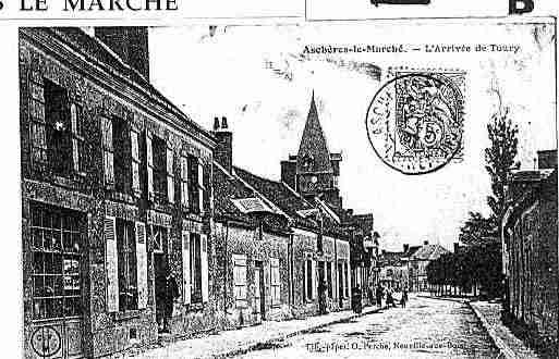 Ville de ASCHERESLEMARCHE Carte postale ancienne