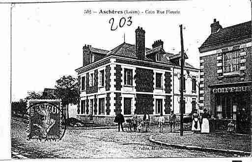 Ville de ASCHERESLEMARCHE Carte postale ancienne