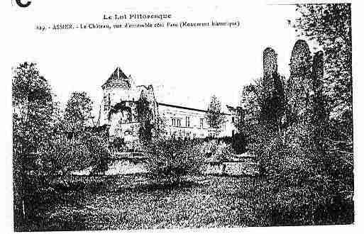 Ville de ASSIER Carte postale ancienne