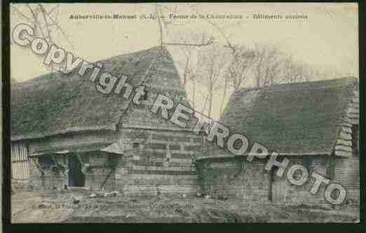 Ville de AUBERVILLELAMANUEL Carte postale ancienne