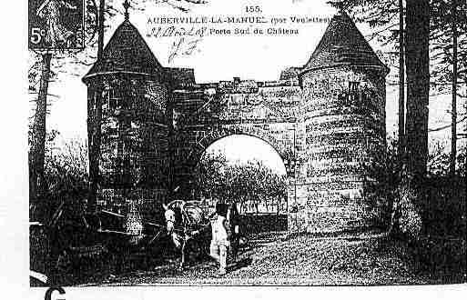 Ville de AUBERVILLELAMANUEL Carte postale ancienne