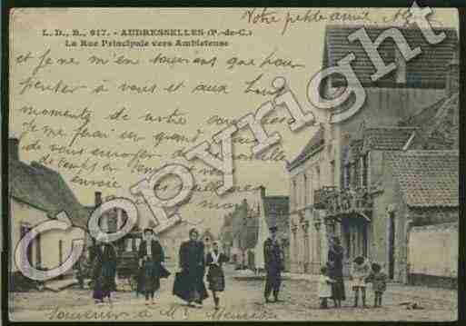 Ville de AUDRESSELLES Carte postale ancienne Ville de AUDRESSELLES Carte postale ancienne