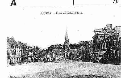 Ville de AUFFAY Carte postale ancienne