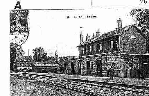 Ville de AUFFAY Carte postale ancienne