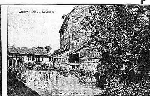 Ville de AUFFAY Carte postale ancienne