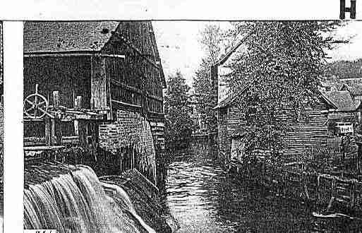 Ville de AUFFAY Carte postale ancienne