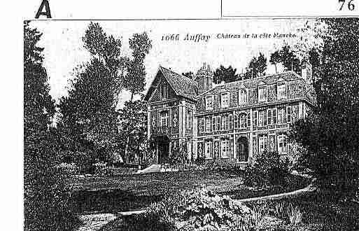 Ville de AUFFAY Carte postale ancienne