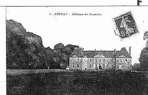 Ville de AUFFAY Carte postale ancienne