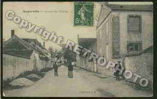 Ville de AUGERVILLELARIVIERE Carte postale ancienne