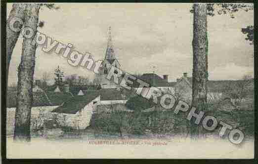 Ville de AUGERVILLELARIVIERE Carte postale ancienne