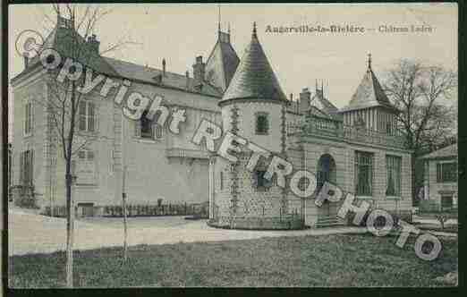 Ville de AUGERVILLELARIVIERE Carte postale ancienne