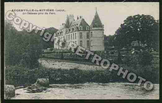 Ville de AUGERVILLELARIVIERE Carte postale ancienne