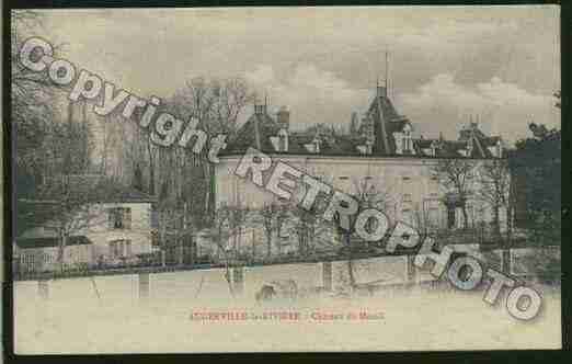 Ville de AUGERVILLELARIVIERE Carte postale ancienne