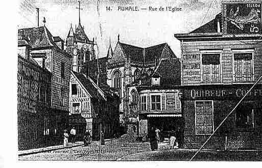 Ville de AUMALE Carte postale ancienne