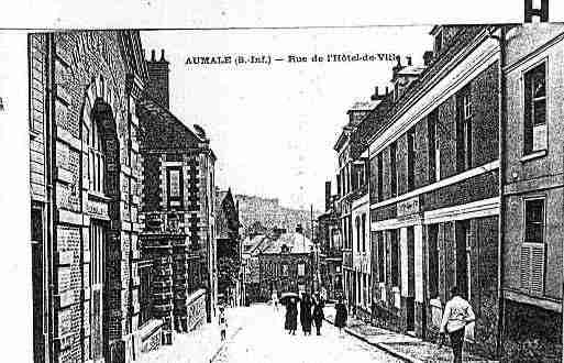 Ville de AUMALE Carte postale ancienne